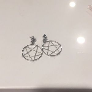 ASOS silver star earring